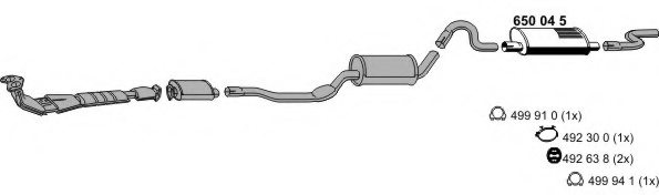 ERNST 210107 Exhaust System